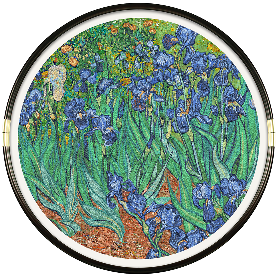 Floral Round Decorative Wall Art