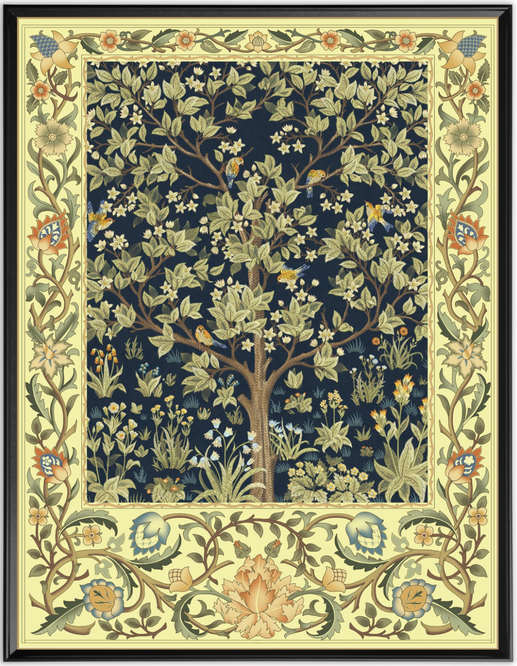 Classic Art Embroidery Wall Art
